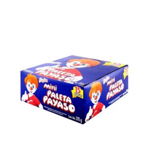 RICOLINO PALETA PAYASO MINI 15PC