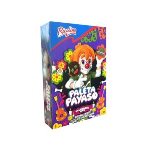 PALETA PAYASO HALLOWEEN X 10PC