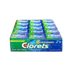 CHICLET CLORETS 60PC FRESH MINT