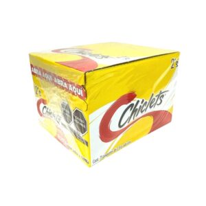CHICLETS ADAMS MENTA X 2 210GR