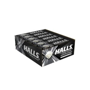 HALLS MENTOL NEGRO 12 PC 302.4G