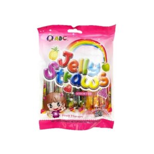 ABC JELLY STRAWS 30 BAG  9.1OZ