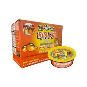 LA HELADA RIM DIP MANGO X8 7OZ