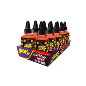 LUCAS GUSANO FUEGO X 10