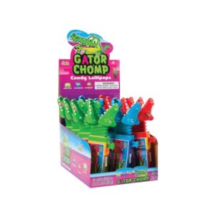 KIDS MANIA GATOR LOLLIPOP X 12