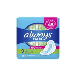 TOALLAS ALWAYS MAXI 18CT X 8