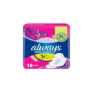 TOALLAS ALWAYS MAXI SUAVE DIA
