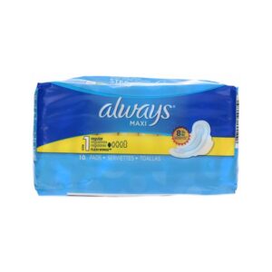 TOALLAS ALWAYS MAXI X12/10 PAD