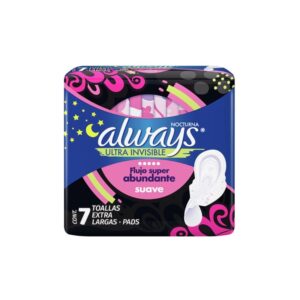 TOALLAS ALWAYS NIGHT LARGE 7CT