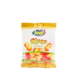 JOVY PEG GUMMY RINGS PEACH 6OZ